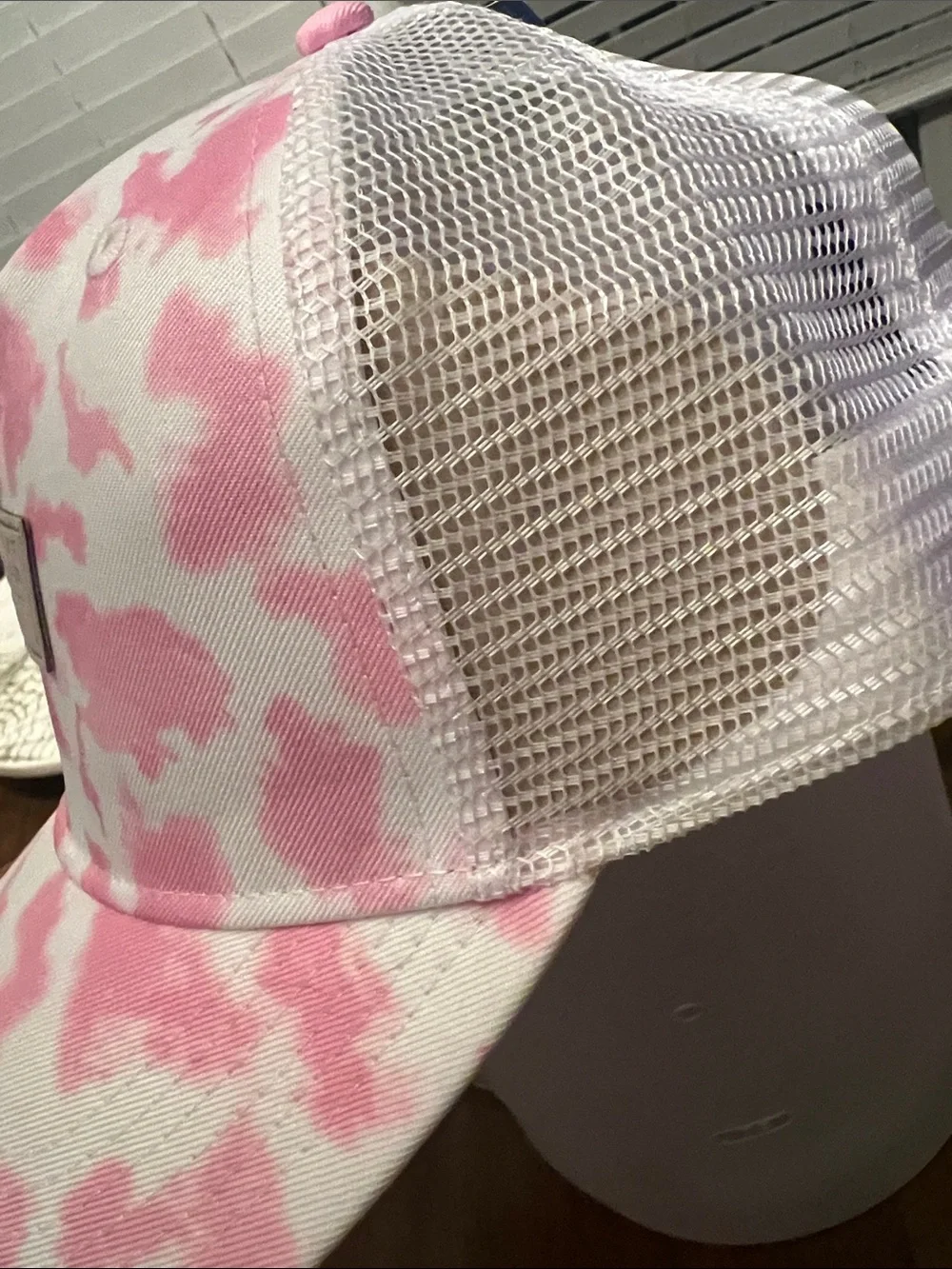 Gear For Sports Pink Tie-Dye Baseball Cap with Baltimore Maryland Patch